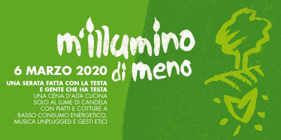 M'illumino di meno al Gambrinus