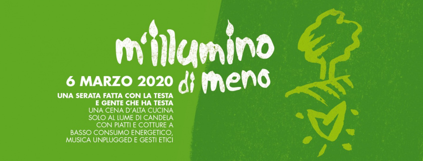 M'illumino di meno al Gambrinus