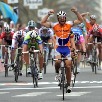 Lo sprint di Freire nel 2007