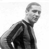 Giuseppe Meazza allenatore e giocatore nel 1946