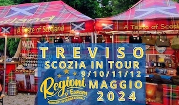 Scozia in tour a Treviso