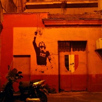 Uno dei murales a Roma che rispecchia l amore della città per la  squadra