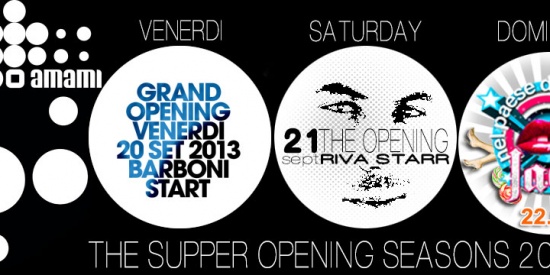 L’apertura dell’Amami