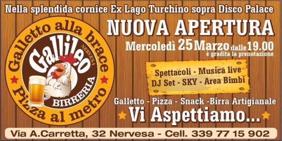 Sta per arrivare il Gallileo Nervesa