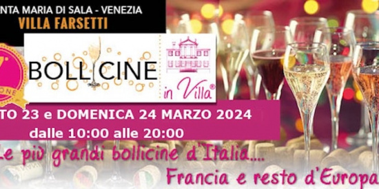 Bollicine in Villa 2024
