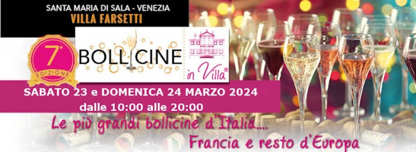 Bollicine in Villa 2024