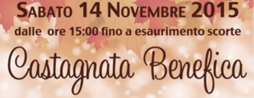 Castagnata benefica a Conegliano