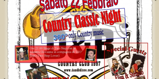 Country Classic Night al D&B