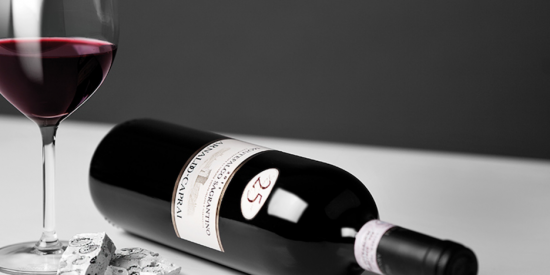 Verticale di Sagrantino Caprai all'enoteca Emmebi