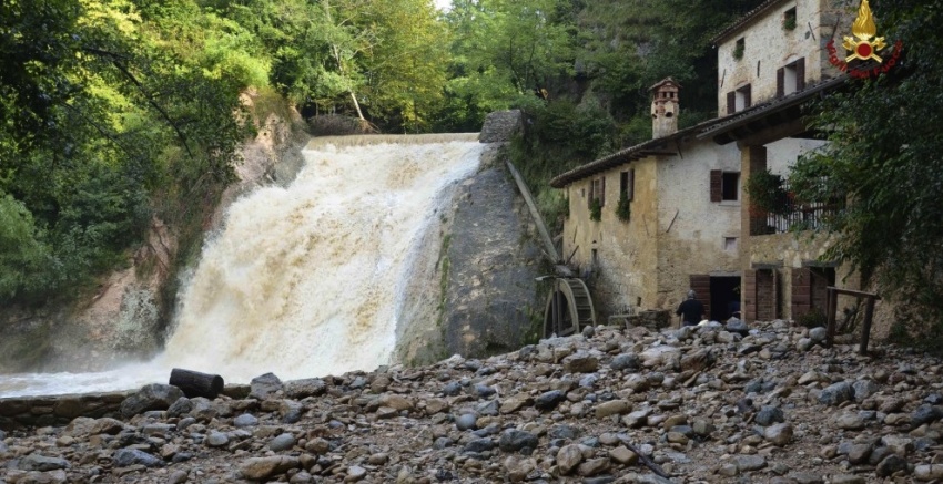 Disastro al Molinetto della Croda
