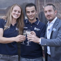 coach Gaspari alla presentazione di Carli Lloyd