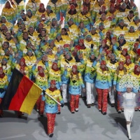 Le tute arcobaleno della nazionale tedesca