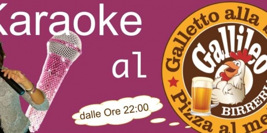 Karaoke al Gallileo di Nervesa