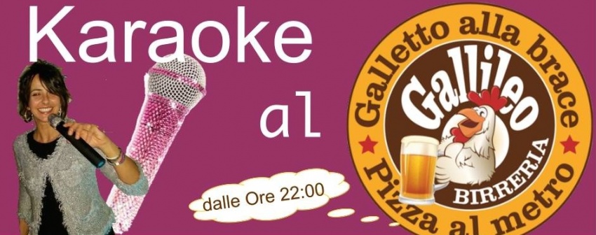 Karaoke al Gallileo di Nervesa