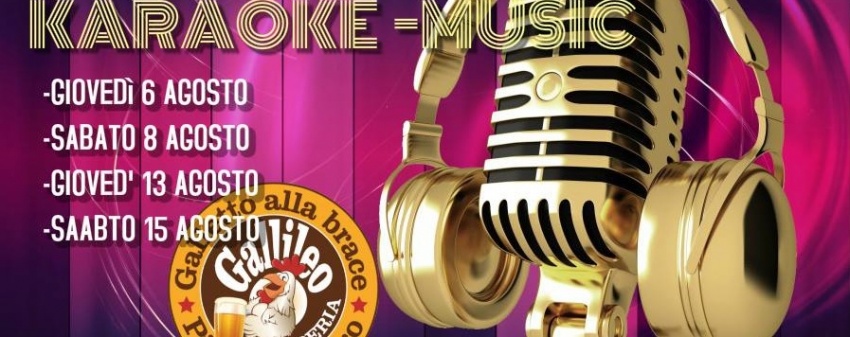 Giovedì si canta al Gallileo di Fontanelle