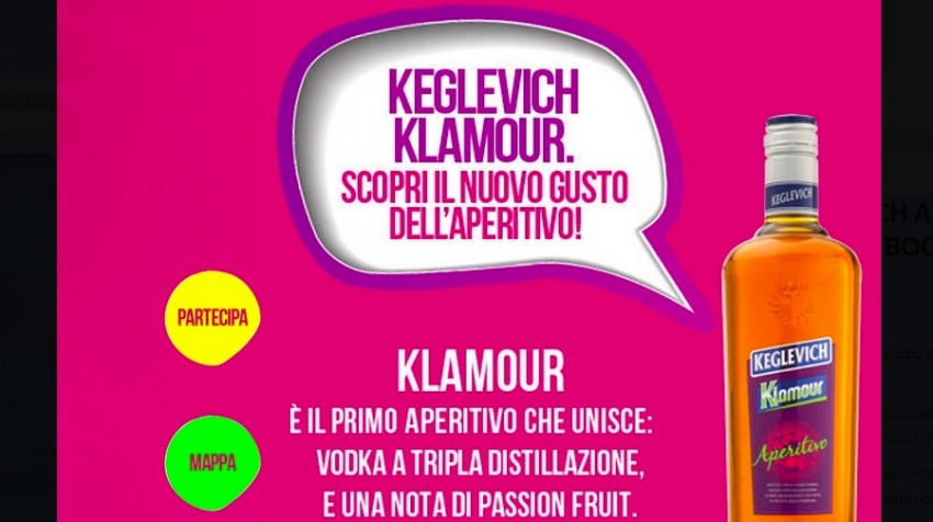 Keglevich Klamour Party al Mixer Cafè