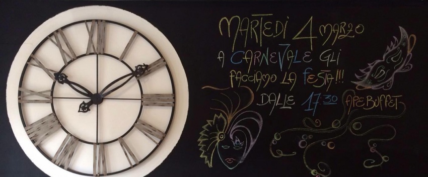 Martedì grasso all’Osteria La Panza