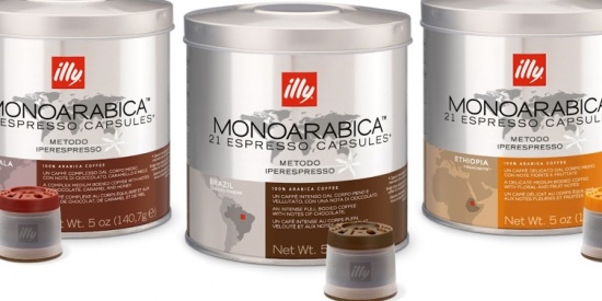 Gusta la monoarabica Illy da iCafè