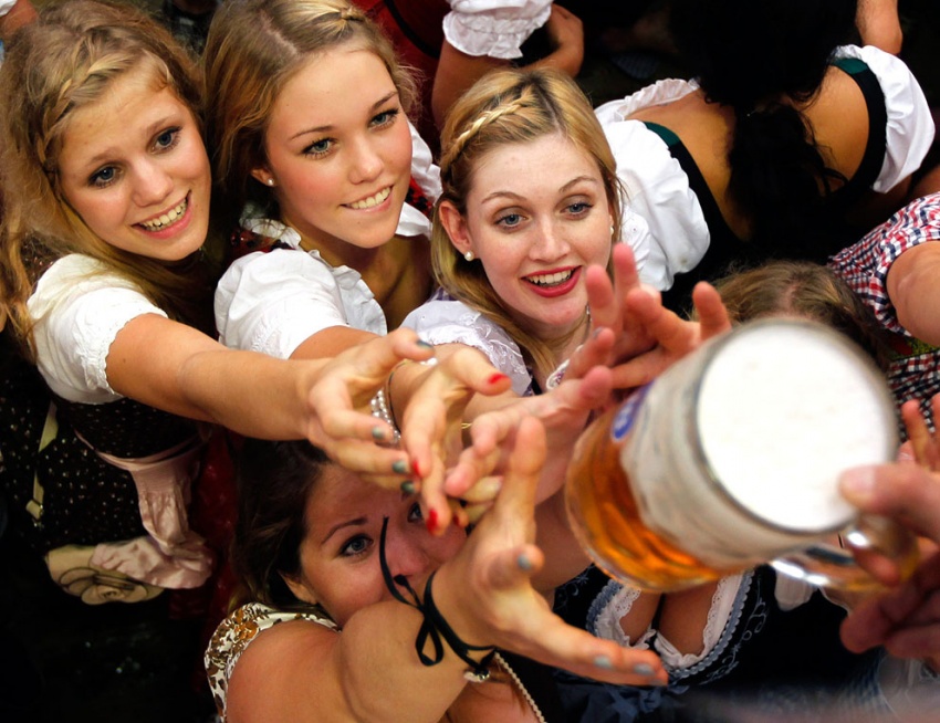 Gusta la birra dell’Oktoberfest