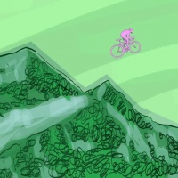 10 anni fa moriva Marco Pantani - illustrazione di Enrico Cicchetti