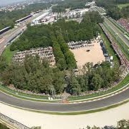 La curva Parabolica del circuito di Monza
