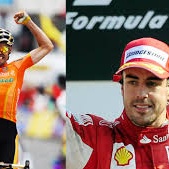 Fernando Alonso è grande amico dell ex campione olimpico Samuel Sanchez
