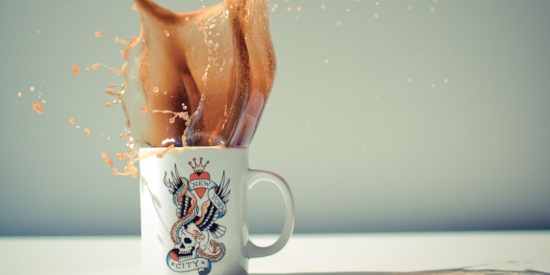 Un caffè esplosivo per Halloween