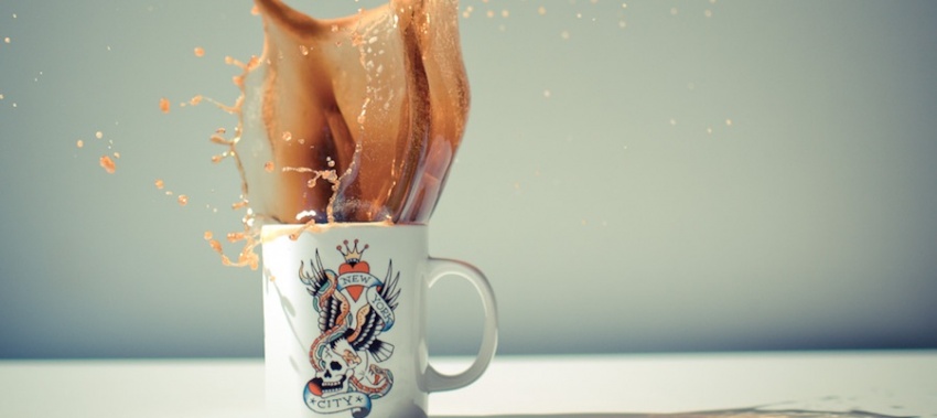 Un caffè esplosivo per Halloween