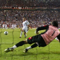 Il rigore decisivo di Shevchenko nella finale di Champions del 2003