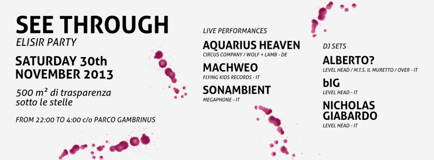 See Through al Gambrinus