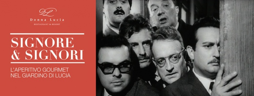 Signore & Signori: l'aperitivo gourmet nel giardino di Donna Lucia