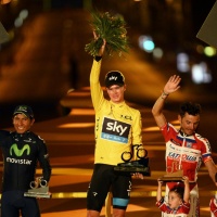 Il podio del Tour 2013