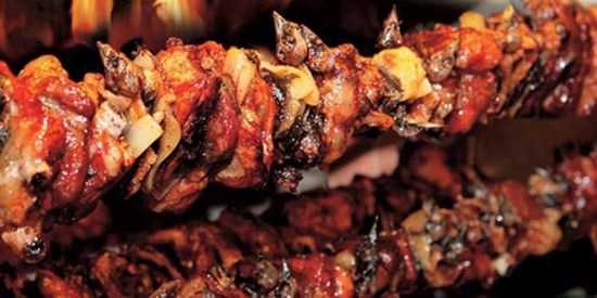 Lo spiedo gigante a Pieve di Soligo