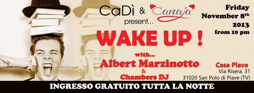 Wake Up a Casa Plave